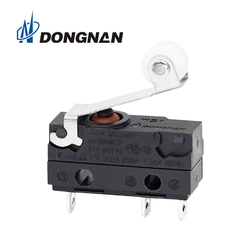 DONGNAN精密儀器儀表帶滾輪手柄防水微動開關 溫濕控制器微動開關