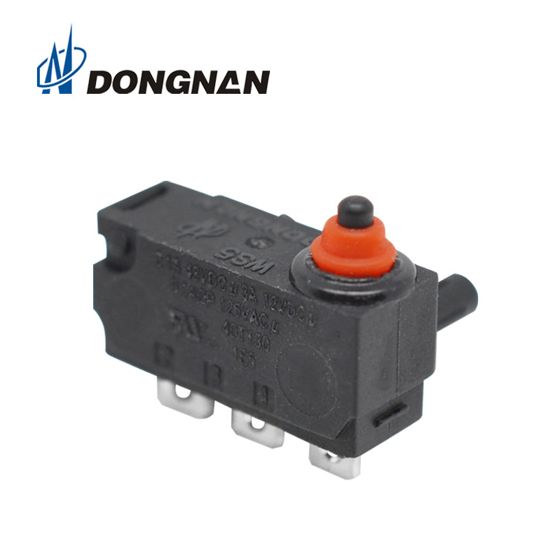 DONGNAN東南微動(dòng)開(kāi)關(guān)廠家 燃?xì)庠罹呷_微動(dòng)開(kāi)關(guān)帶定位柱防水開(kāi)關(guān)