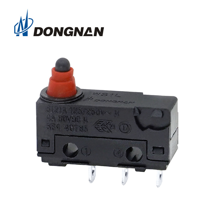 東南WS1L防水ip67微動(dòng)開關(guān) 超聲波霧化器設(shè)備微動(dòng)開關(guān)