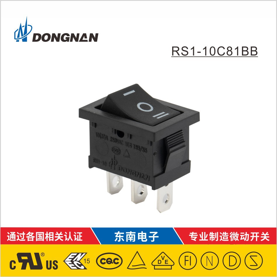 DONGNAN微動(dòng)開(kāi)關(guān) RS1-10C8-1BB 耐高溫行程小型微動(dòng)開(kāi)關(guān)